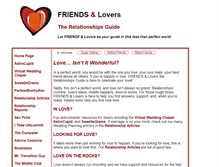 Tablet Screenshot of friendsandlovers.com